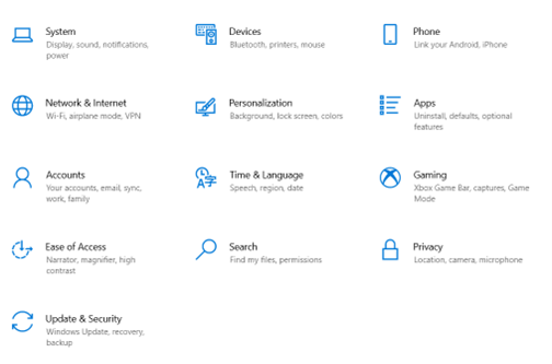 Navigate to Accounts